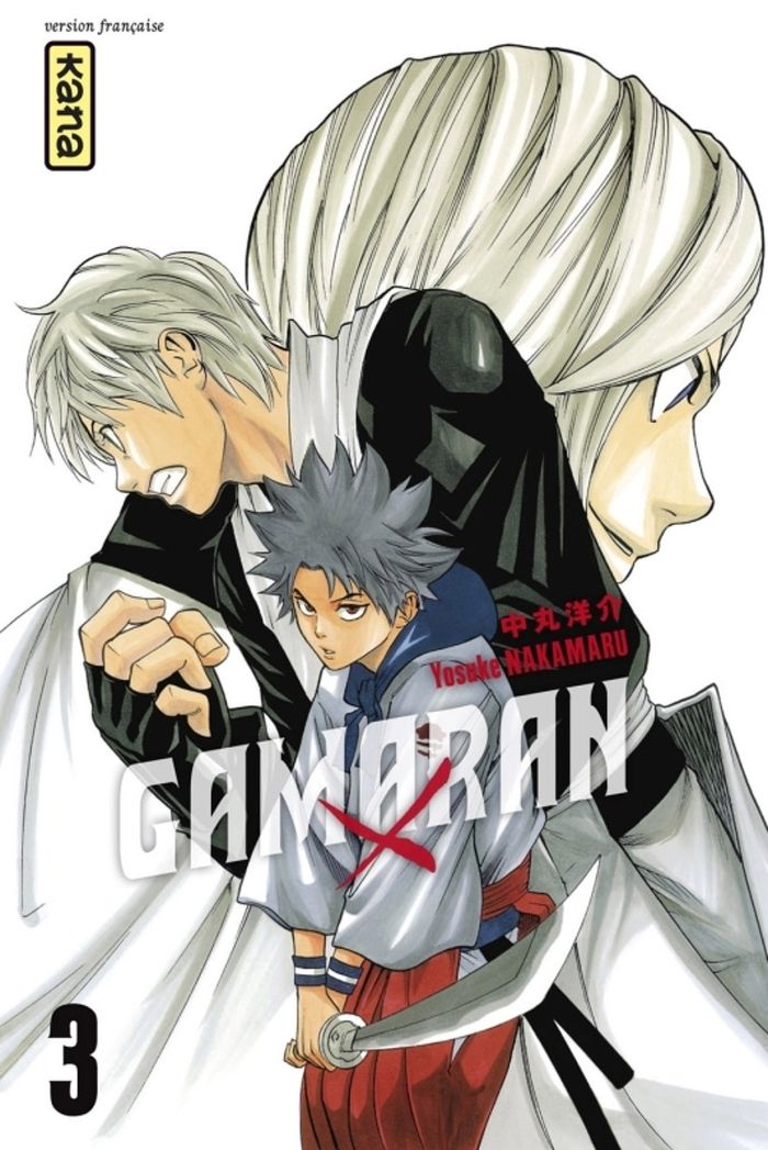 Couverture du livre « GAMARAN - TOME 3 » de Nakamaru Yosuke, librairie Les Contes Infusés à Corte