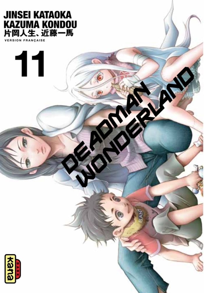 Couverture du livre « DEADMAN WONDERLAND - TOME 11 » de Kondou Kazuma, librairie Les Contes Infusés à Corte