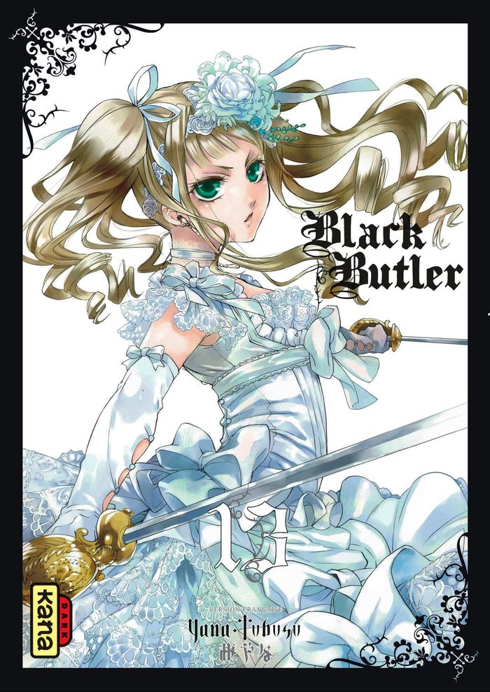 Couverture du livre « Black butler » de Yana Toboso, librairie Les Contes Infusés à Corte