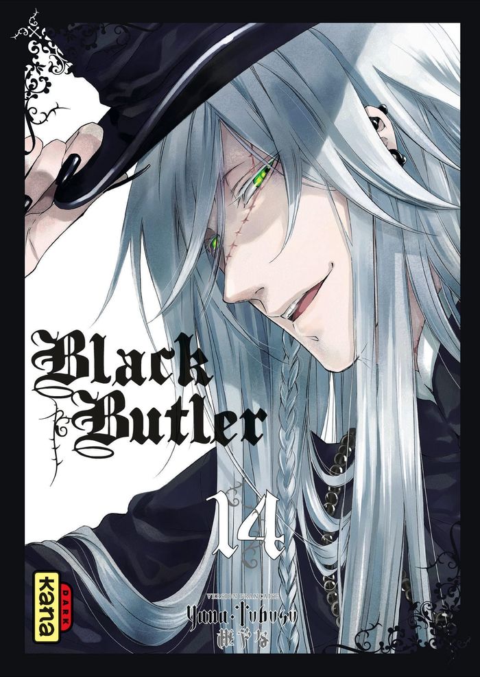 Couverture du livre « Black butler » de Yana Toboso, librairie Les Contes Infusés à Corte