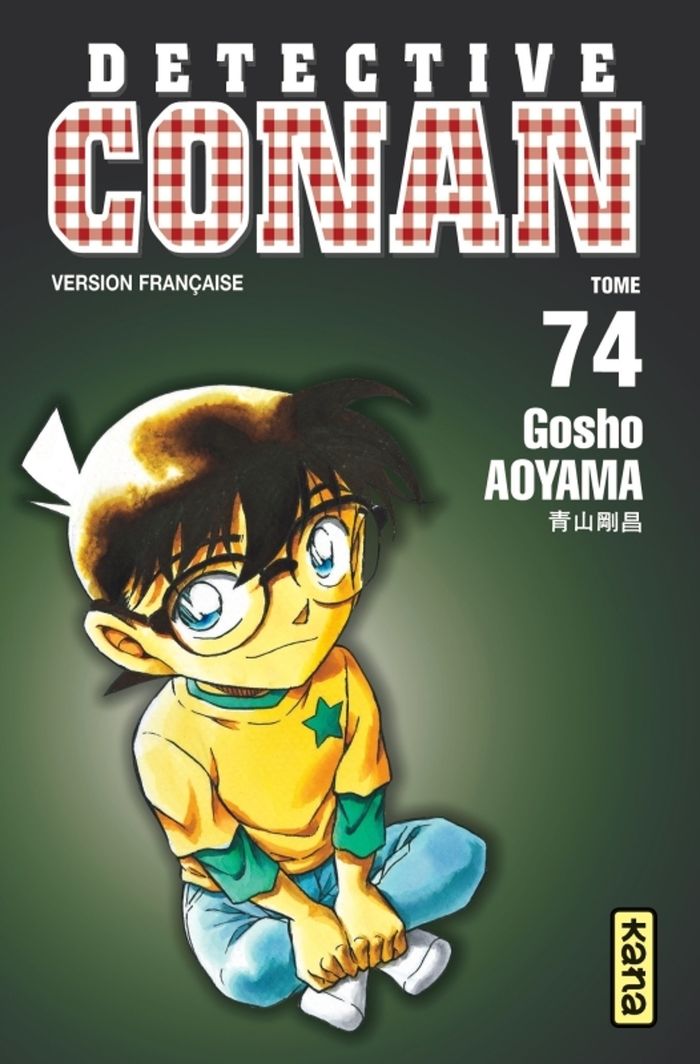 Couverture du livre « DETECTIVE CONAN - TOME 74 » de Aoyama Gosho, librairie Les Contes Infusés à Corte