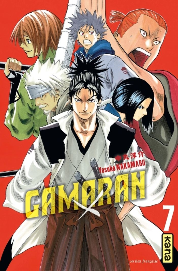 Couverture du livre « GAMARAN - TOME 7 » de Nakamaru Yosuke, librairie Les Contes Infusés à Corte