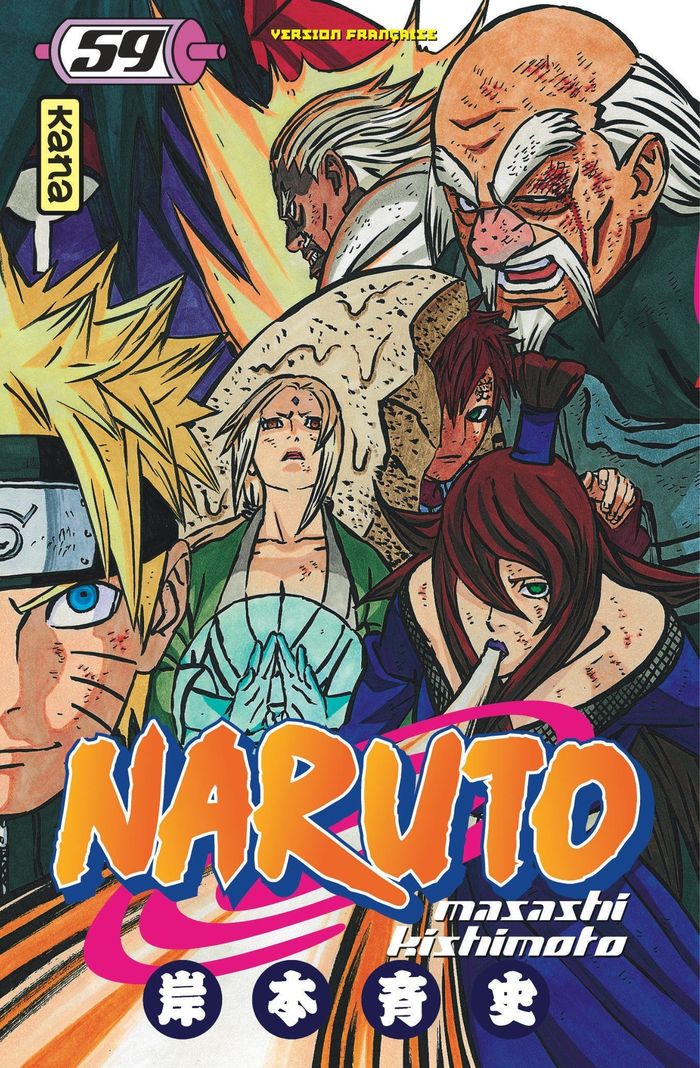 Couverture du livre « Naruto » de Masashi Kishimoto, librairie Les Contes Infusés à Corte