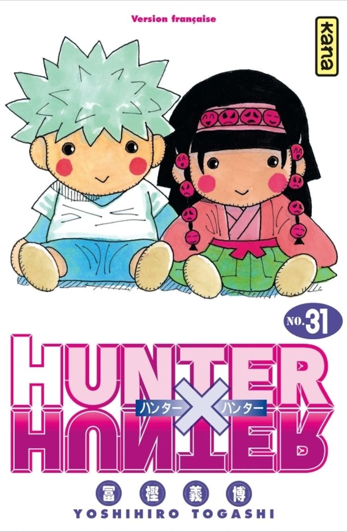 Couverture du livre « Hunter x Hunter » de Yoshihiro Togashi, librairie Les Contes Infusés à Corte