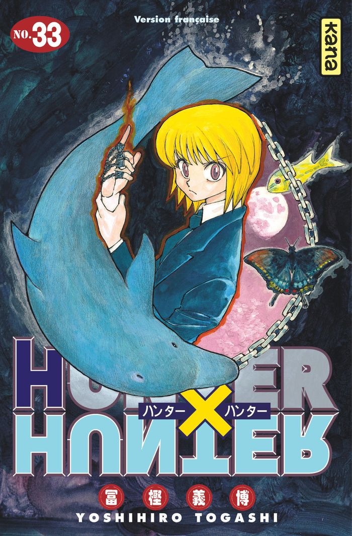 Couverture du livre « Hunter x Hunter » de Yoshihiro Togashi, librairie Les Contes Infusés à Corte