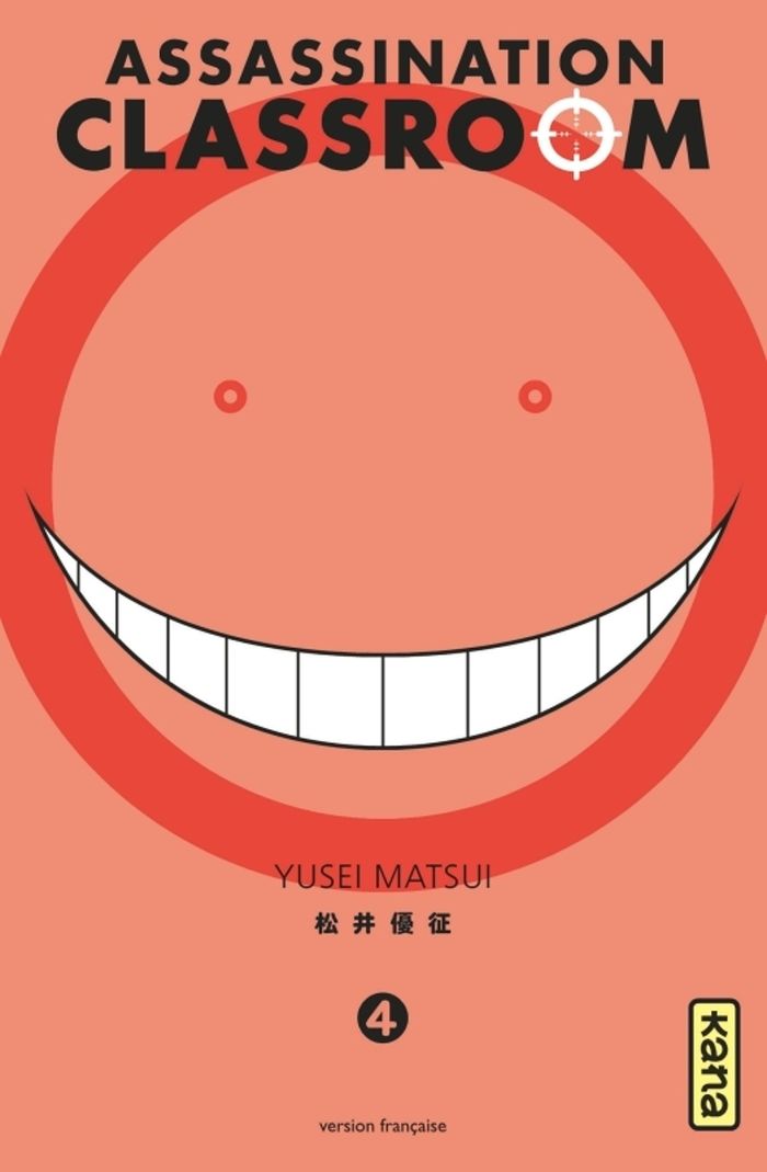 Couverture : ASSASSINATION CLASSROOM - TOME 4