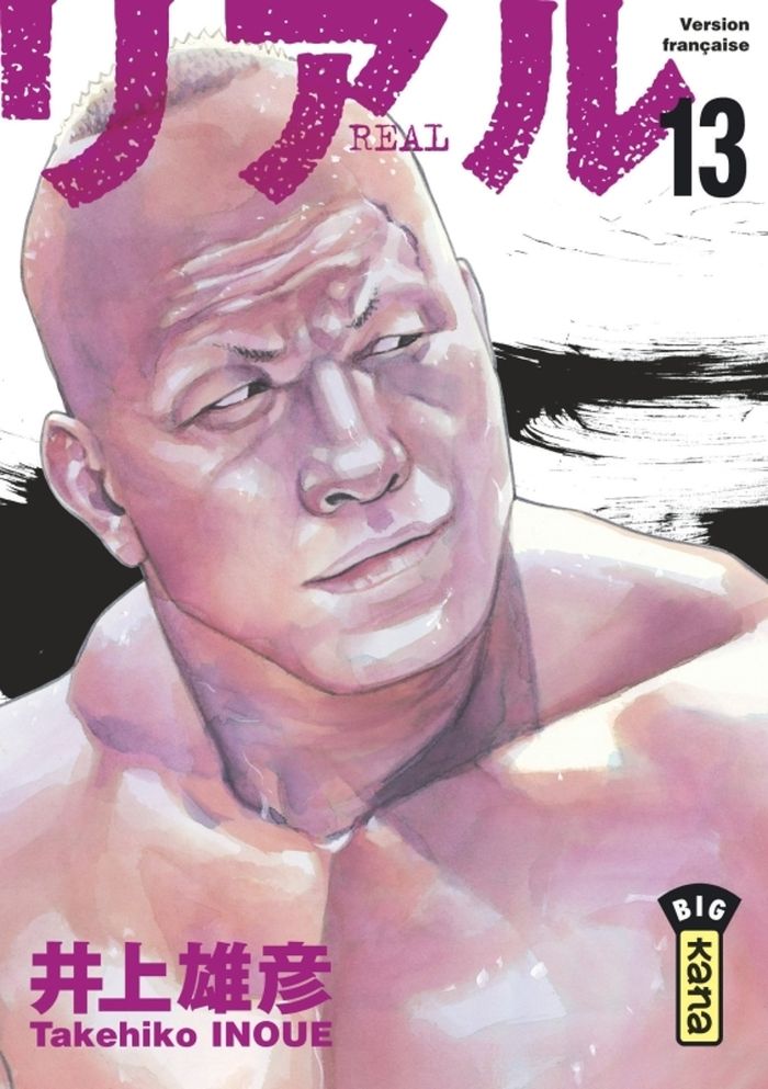 Couverture du livre « Real » de Takehiko Inoue, librairie Les Contes Infusés à Corte