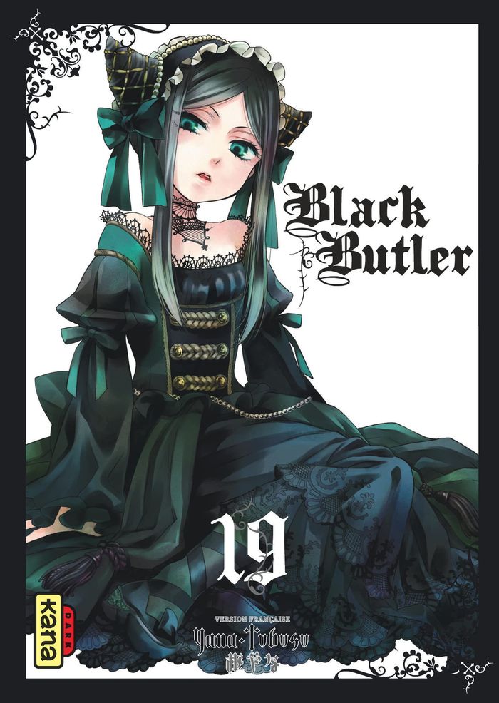 Couverture du livre « Black butler » de Yana Toboso, librairie Les Contes Infusés à Corte