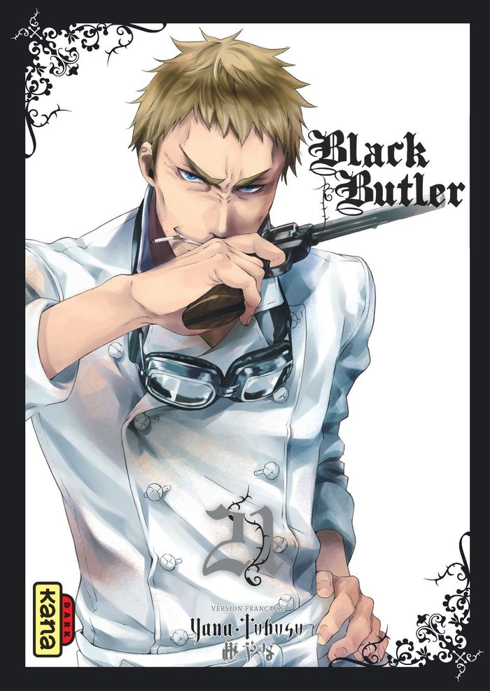 Couverture du livre « Black butler » de Yana Toboso, librairie Les Contes Infusés à Corte