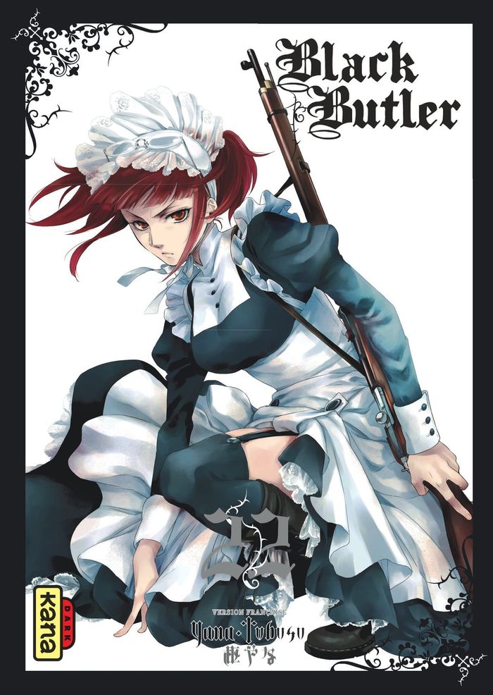 Couverture du livre « Black butler » de Yana Toboso, librairie Les Contes Infusés à Corte