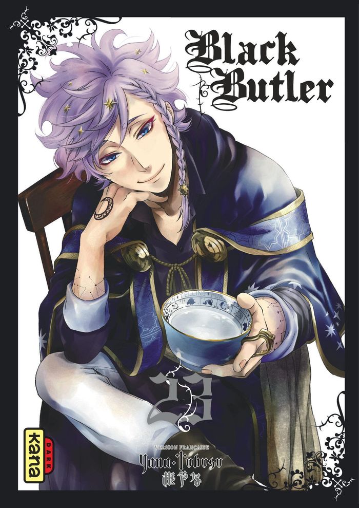Couverture du livre « Black butler » de Yana Toboso, librairie Les Contes Infusés à Corte