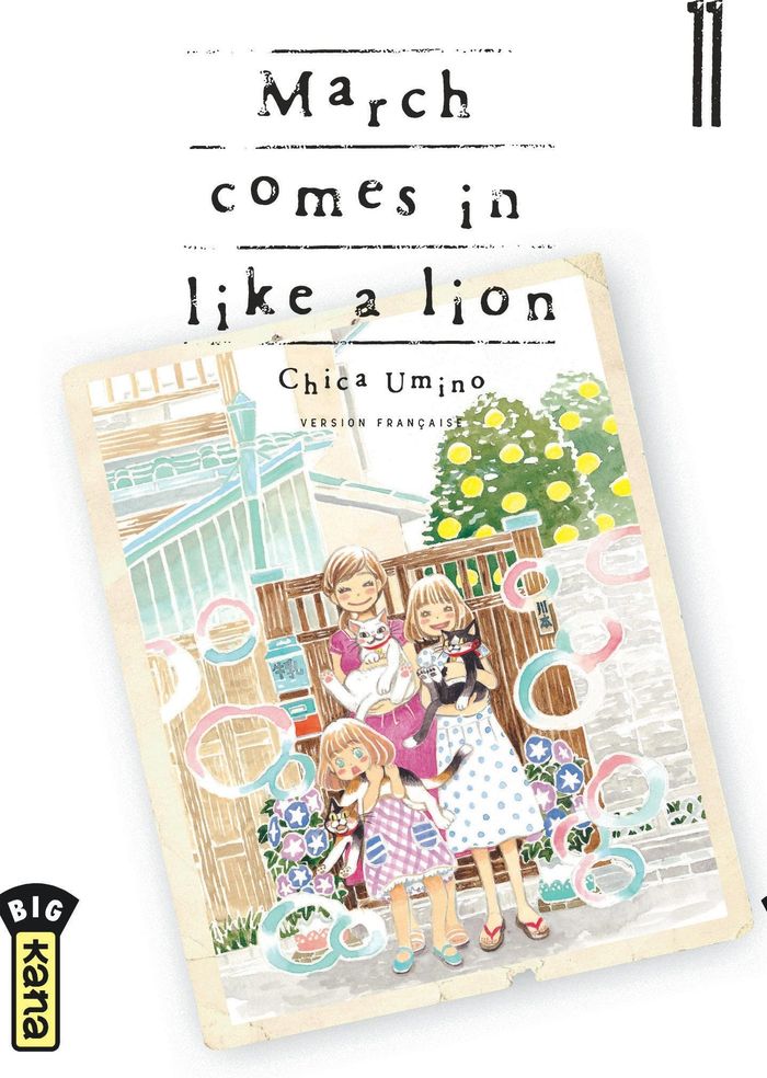 Couverture du livre « MARCH COMES IN LIKE A LION - TOME 11 » de Chica Umino, librairie Les Contes Infusés à Corte