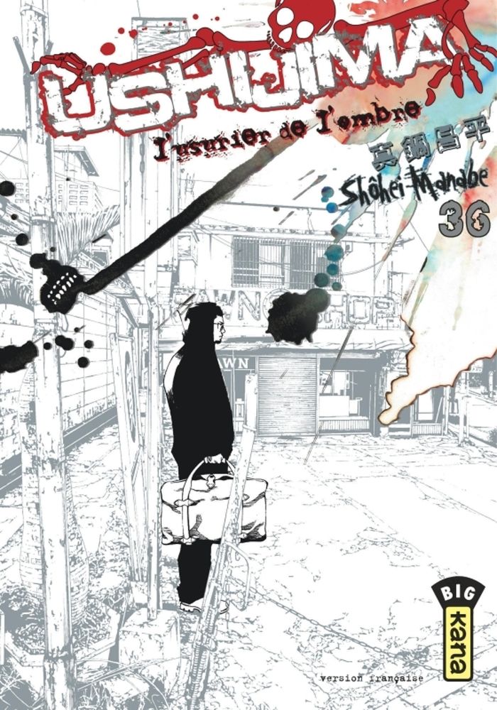 Couverture du livre « USHIJIMA, L'USURIER DE L'OMBRE - TOME 36 » de Manabe Shohei, librairie Les Contes Infusés à Corte
