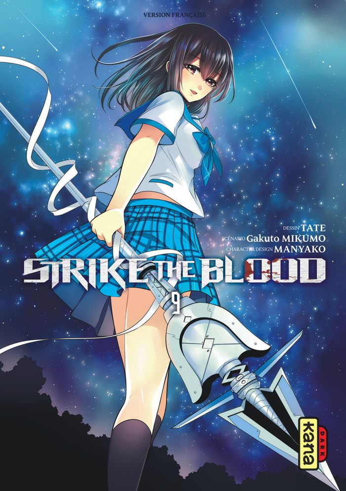 Couverture du livre « STRIKE THE BLOOD - TOME 9 », librairie Les Contes Infusés à Corte