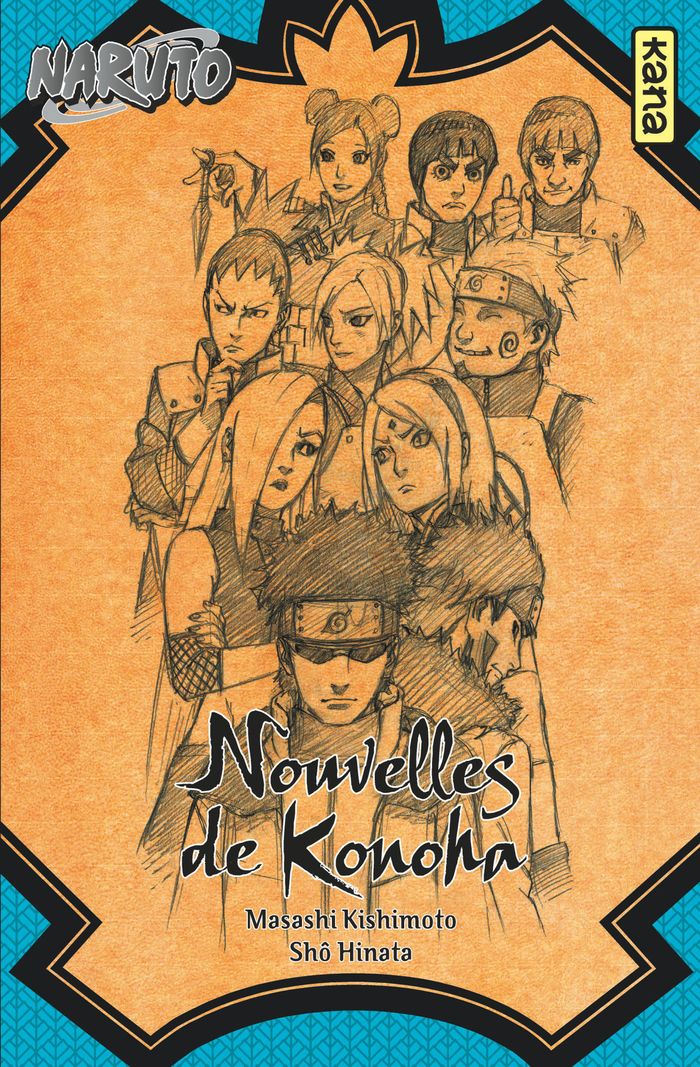 Couverture du livre « Nouvelles de Konoha », librairie Les Contes Infusés à Corte