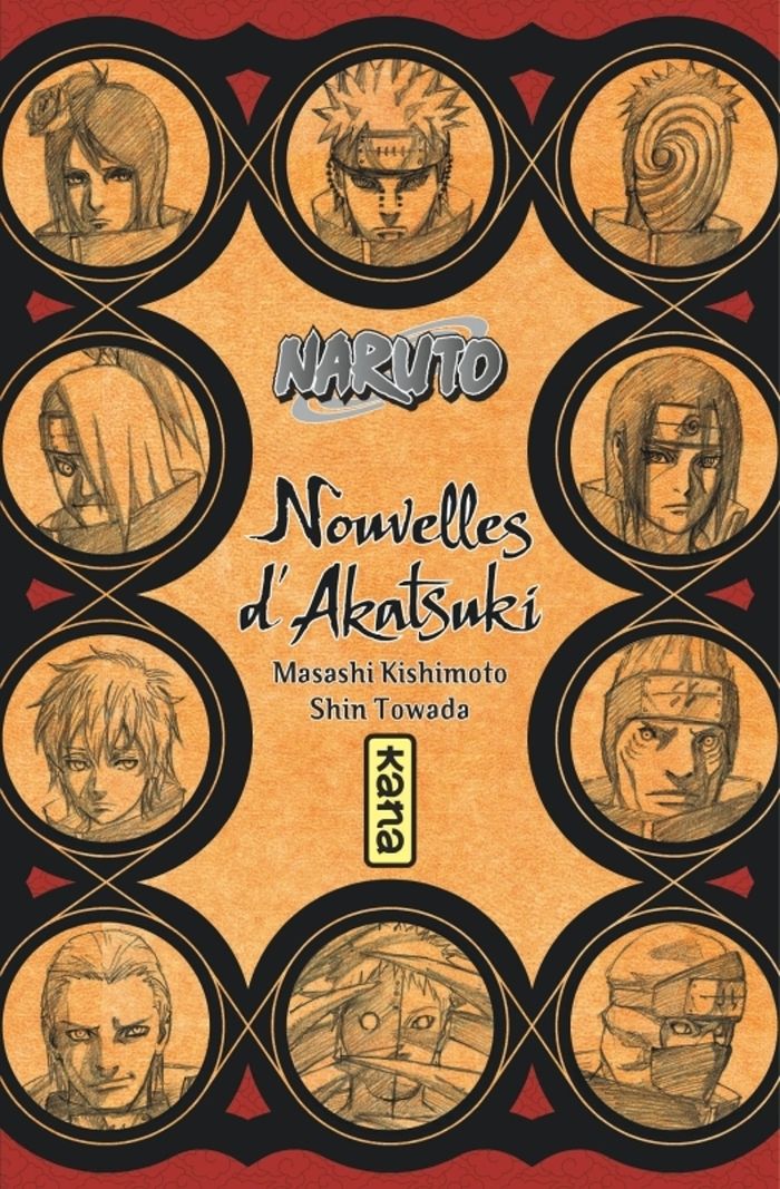 Couverture du livre « Nouvelles d'Akatsuki : éclosion des fleurs du mal » de Masashi Kishimoto, librairie Les Contes Infusés à Corte