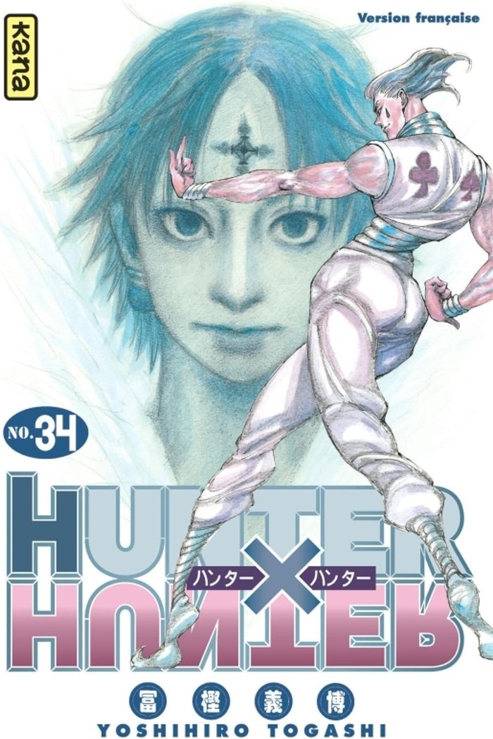 Couverture du livre « Hunter x Hunter » de Yoshihiro Togashi, librairie Les Contes Infusés à Corte