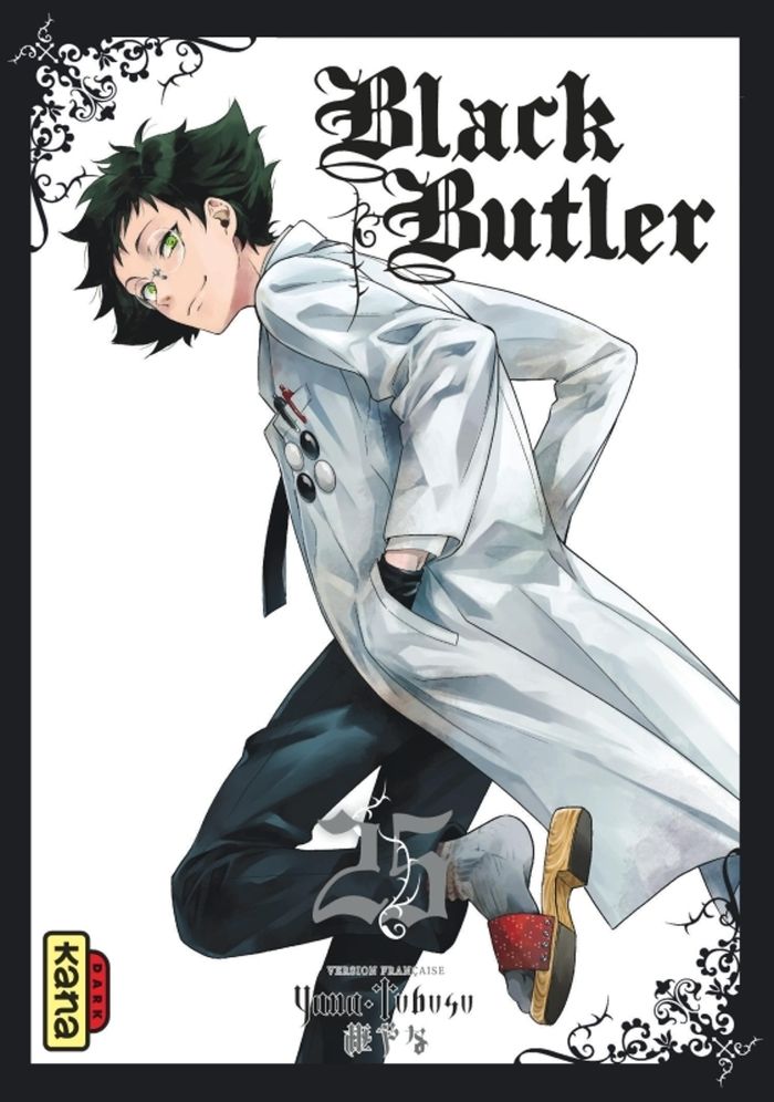 Couverture du livre « Black butler » de Yana Toboso, librairie Les Contes Infusés à Corte