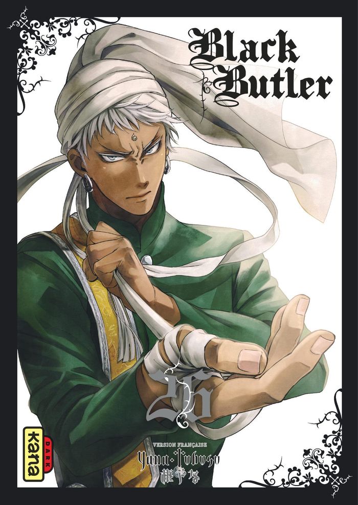 Couverture du livre « Black butler » de Yana Toboso, librairie Les Contes Infusés à Corte