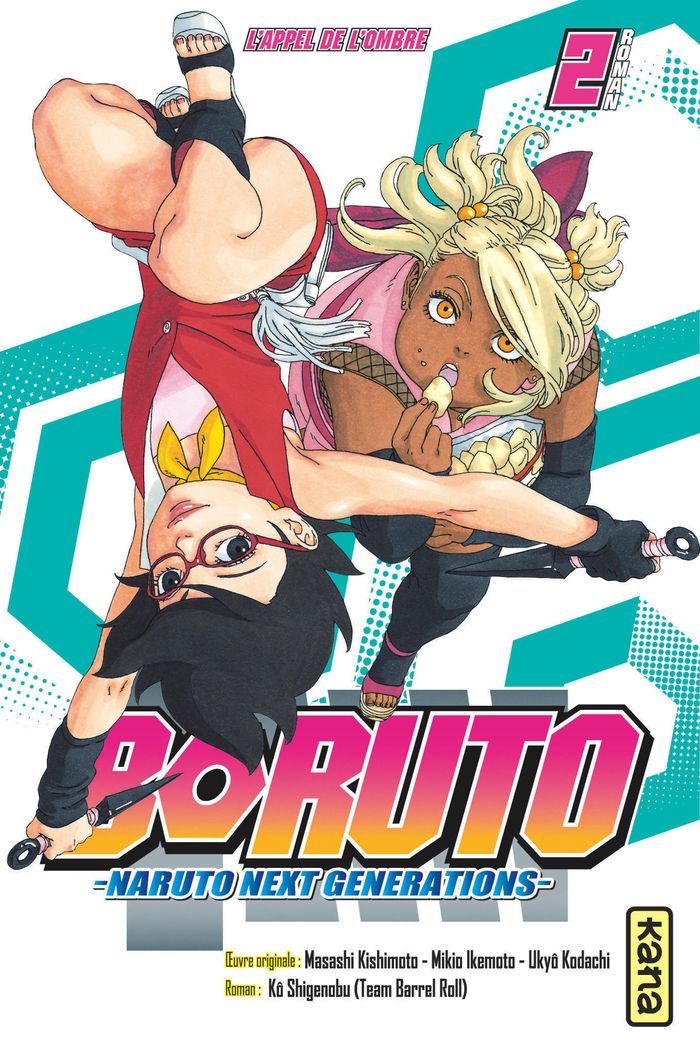 Couverture du livre « BORUTO - ROMANS - TOME 2 - L'APPEL DE L'OMBRE », librairie Les Contes Infusés à Corte