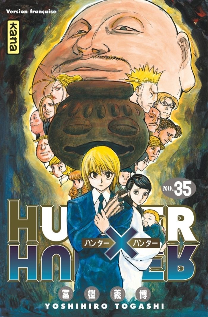 Couverture du livre « Hunter x Hunter » de Yoshihiro Togashi, librairie Les Contes Infusés à Corte