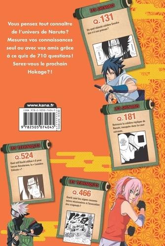 Quatrième de couverture de « "Naruto" quiz : 710 questions »