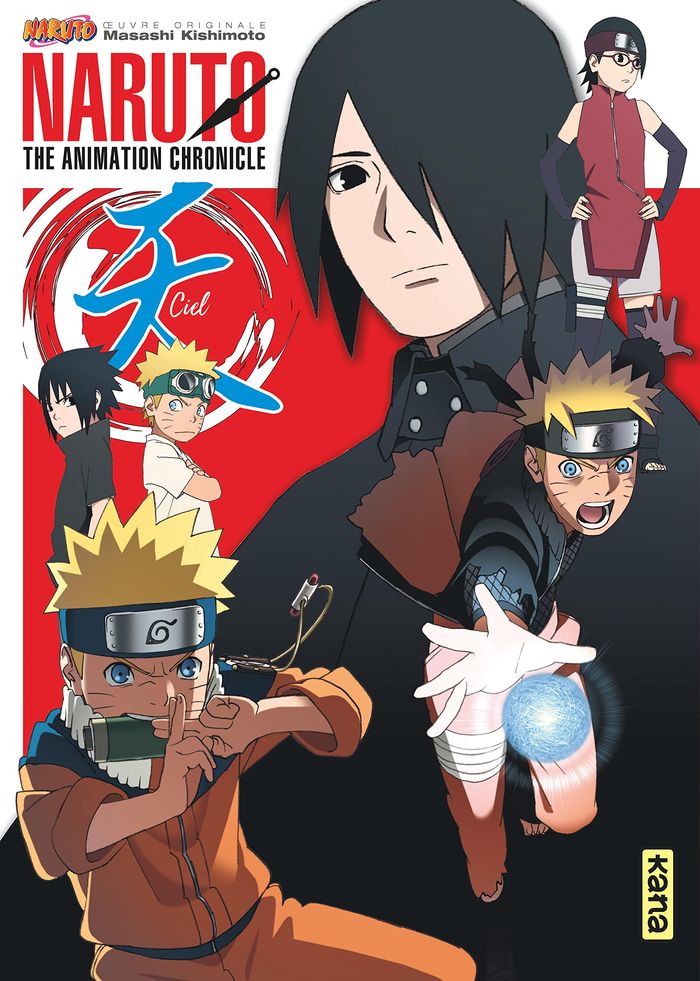 Couverture du livre « "Naruto" : the animation chronicle » de Masashi Kishimoto, librairie Les Contes Infusés à Corte
