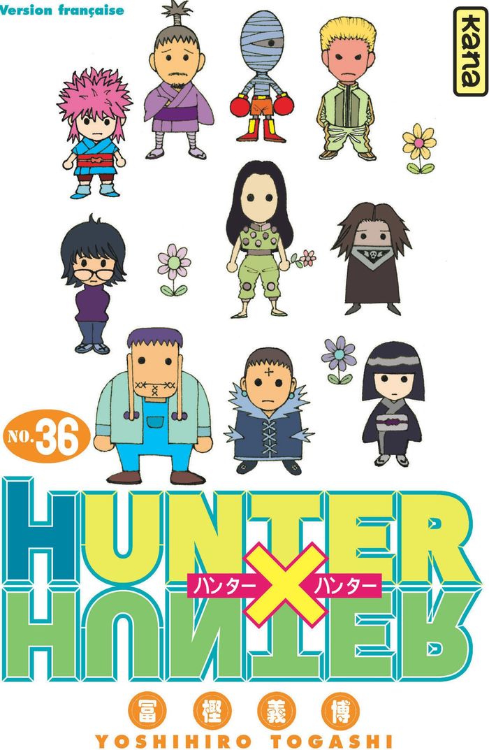 Couverture du livre « Hunter x Hunter » de Yoshihiro Togashi, librairie Les Contes Infusés à Corte