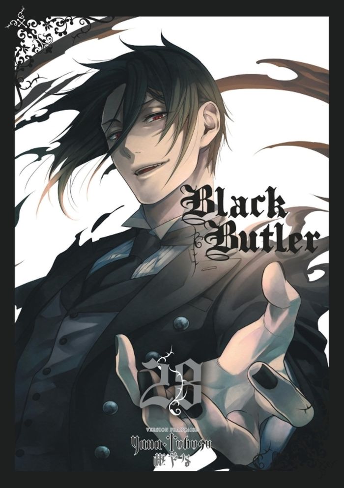 Couverture du livre « Black butler » de Yana Toboso, librairie Les Contes Infusés à Corte