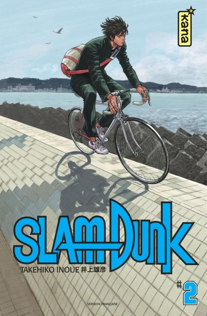 Couverture du livre « Slam dunk » de Takehiko Inoue, librairie Les Contes Infusés à Corte
