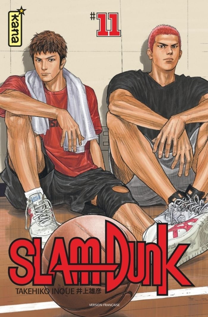 Couverture du livre « Slam dunk » de Takehiko Inoue, librairie Les Contes Infusés à Corte