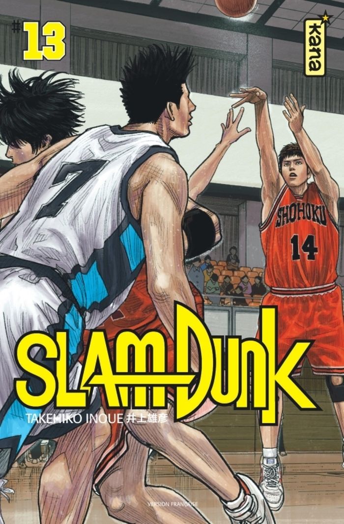 Couverture du livre « Slam dunk » de Takehiko Inoue, librairie Les Contes Infusés à Corte