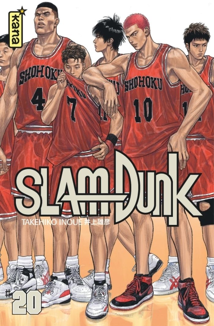 Couverture du livre « Slam dunk » de Takehiko Inoue, librairie Les Contes Infusés à Corte