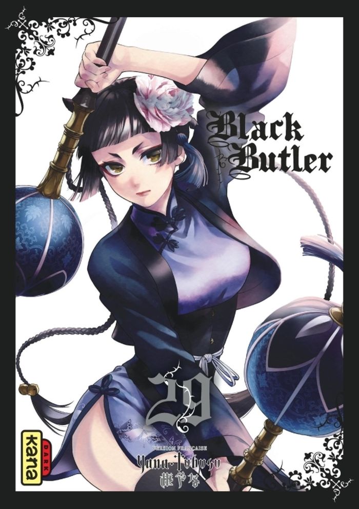 Couverture du livre « Black butler » de Yana Toboso, librairie Les Contes Infusés à Corte