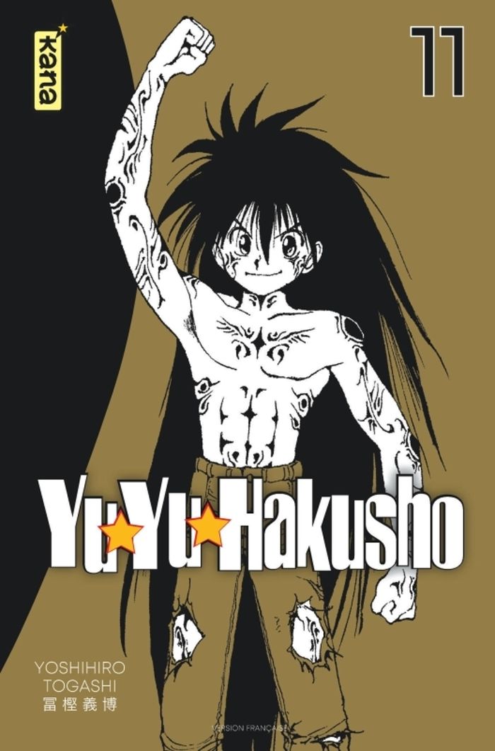 Couverture du livre « Yuyu Hakusho » de Yoshihiro Togashi, librairie Les Contes Infusés à Corte