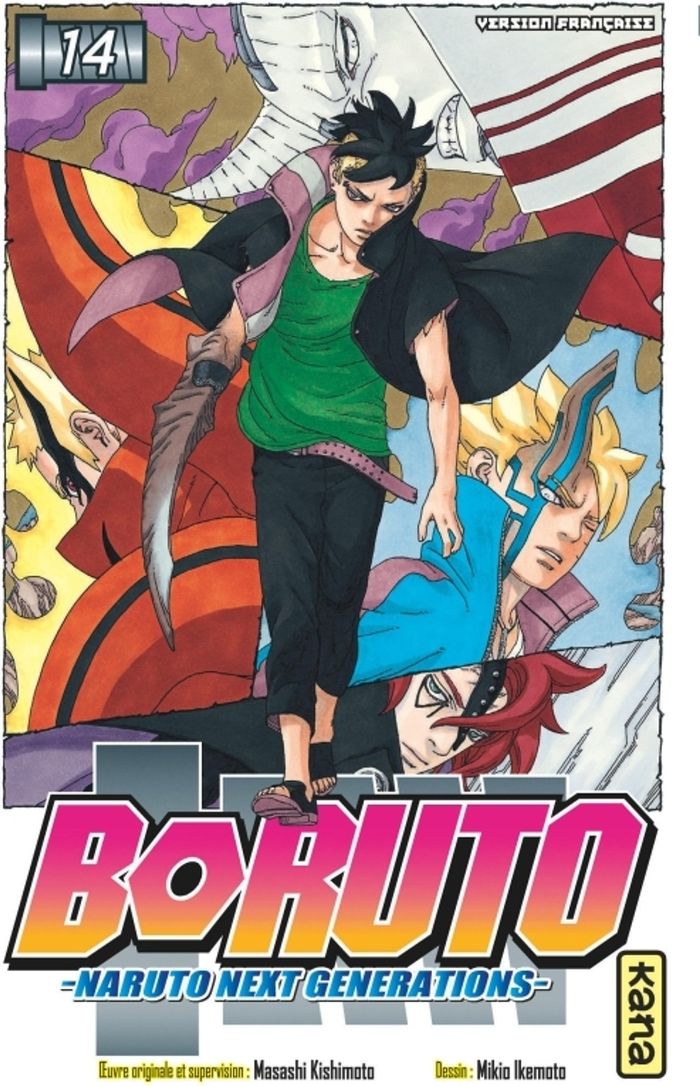 Couverture du livre « L'héritage » de Masashi Kishimoto, librairie Les Contes Infusés à Corte