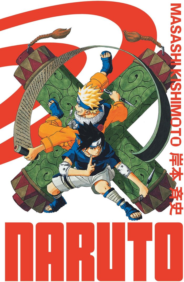Couverture du livre « Naruto » de Masashi Kishimoto, librairie Les Contes Infusés à Corte