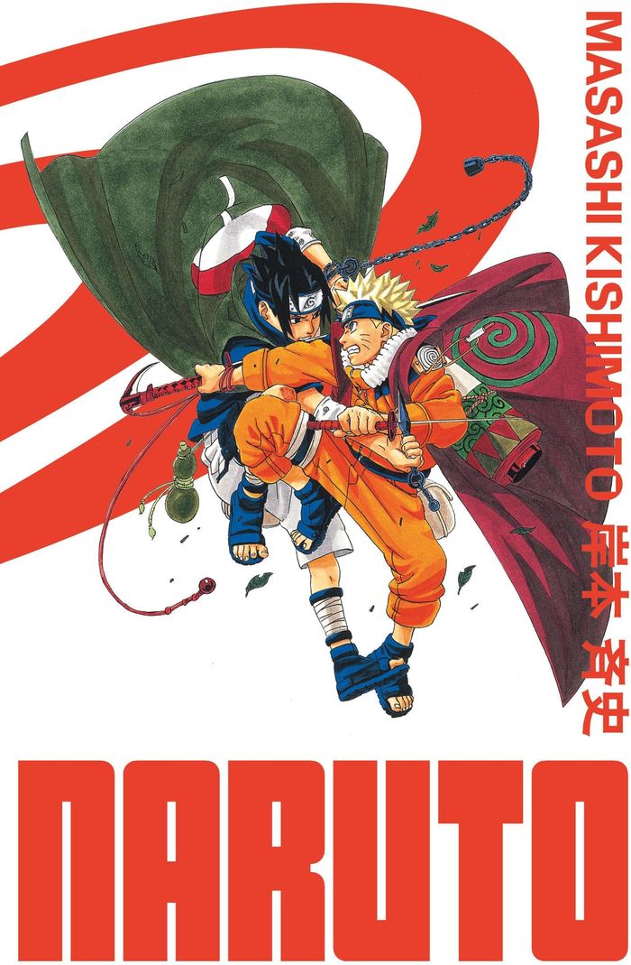 Couverture du livre « Naruto » de Masashi Kishimoto, librairie Les Contes Infusés à Corte