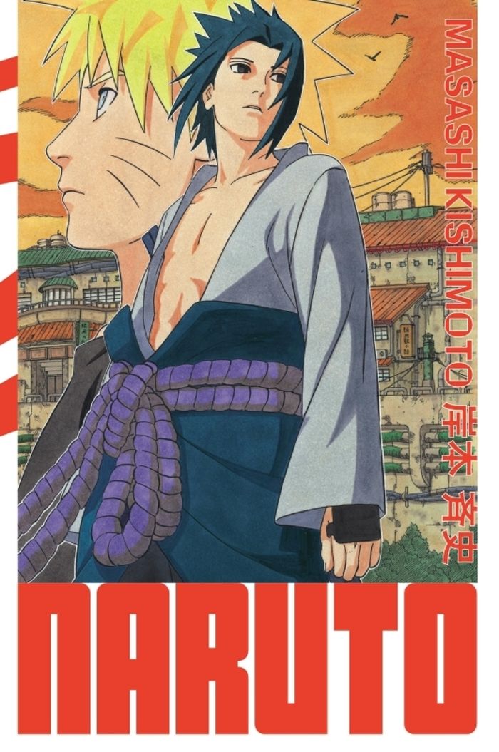 Couverture du livre « Naruto » de Masashi Kishimoto, librairie Les Contes Infusés à Corte