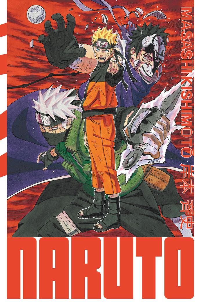 Couverture du livre « Naruto » de Masashi Kishimoto, librairie Les Contes Infusés à Corte