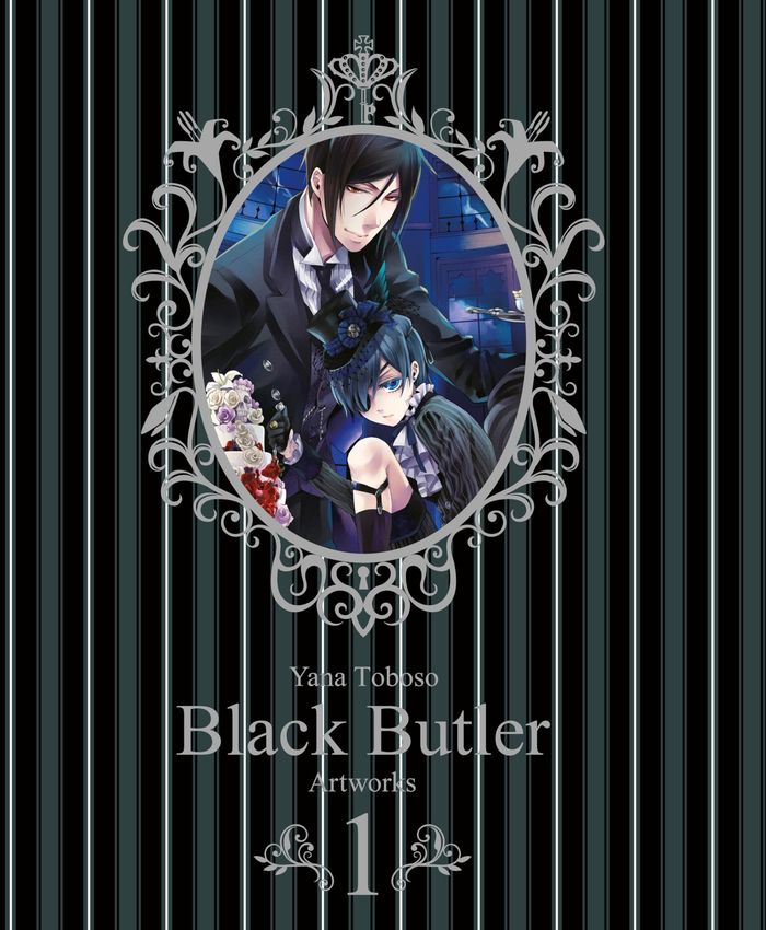Couverture du livre « Black Butler : artworks » de Yana Toboso, librairie Les Contes Infusés à Corte