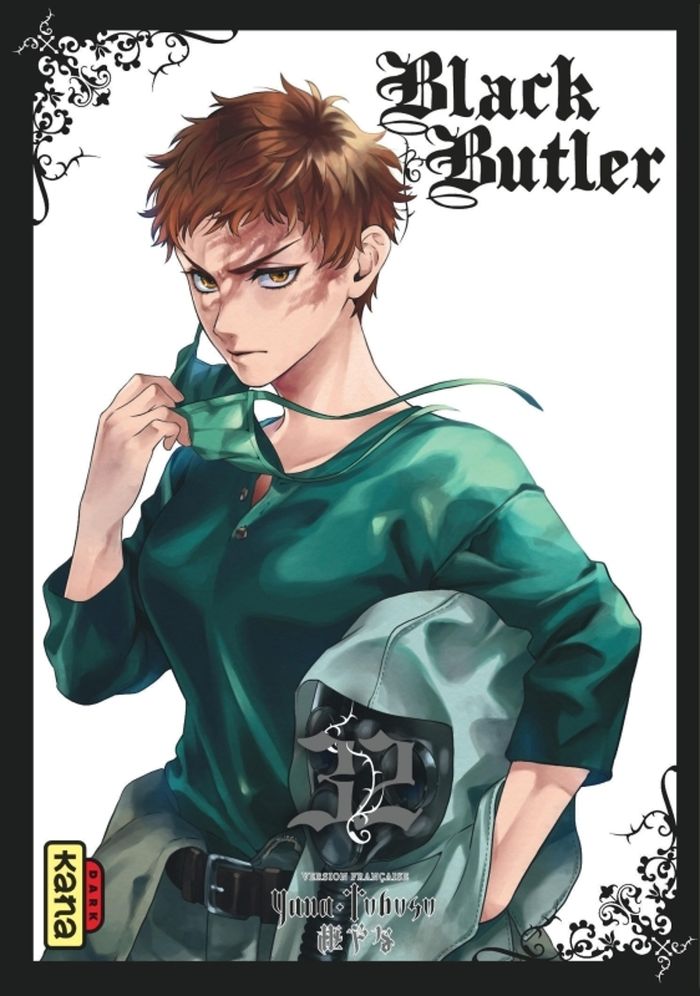 Couverture du livre « Black butler » de Yana Toboso, librairie Les Contes Infusés à Corte