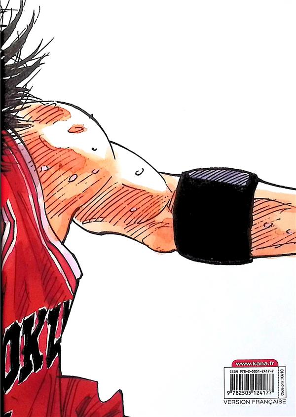 Quatrième de couverture de « Slam dunk »