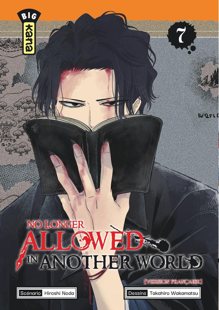 Couverture du livre « No longer allowed in another world » de Hiroshi Noda, librairie Les Contes Infusés à Corte