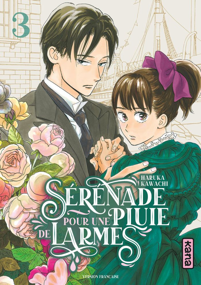 Couverture du livre « Sérénade pour une pluie de larmes » de Haruka Kawachi, librairie Les Contes Infusés à Corte