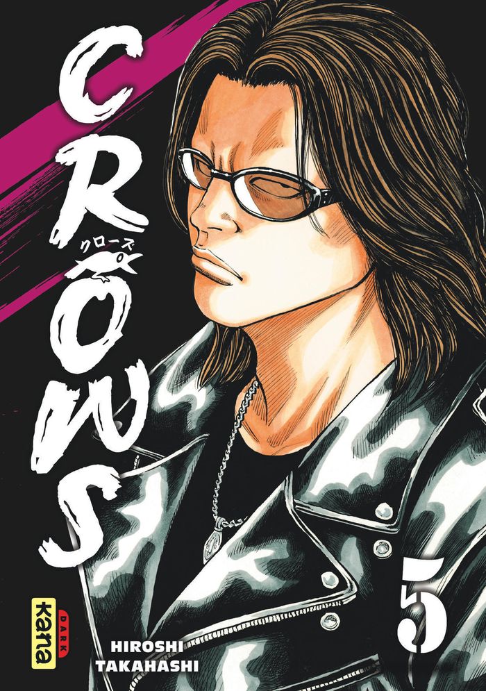 Couverture du livre « Crows » de Hiroshi Takahashi, librairie Les Contes Infusés à Corte