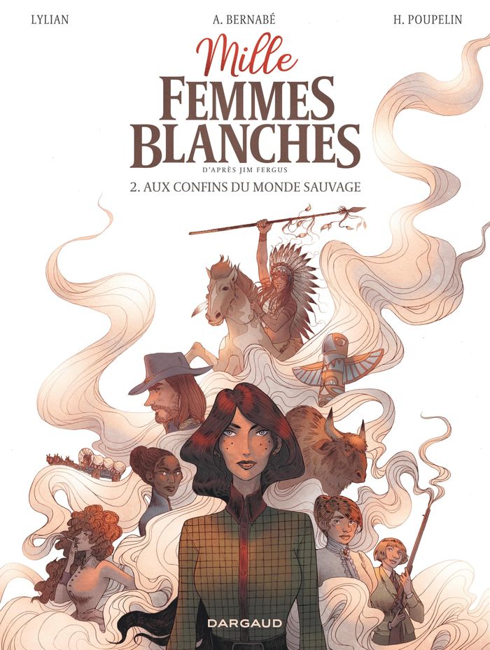 Couverture du livre « Mille femmes blanches : aux confins du monde sauvage », librairie Les Contes Infusés à Corte