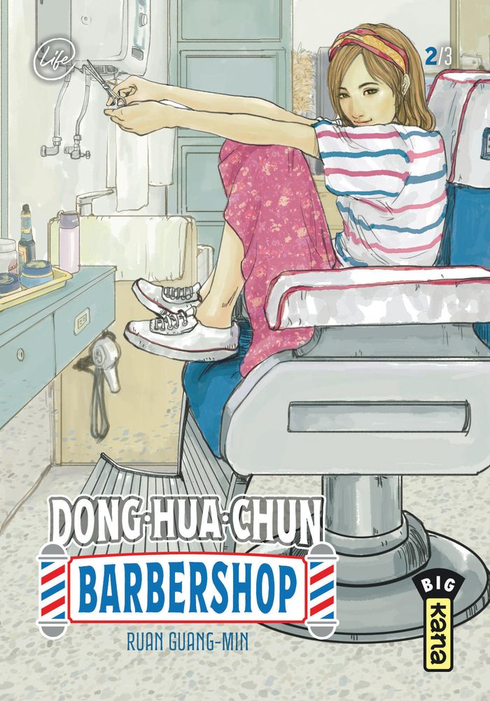 Couverture du livre « DONG-HUA-CHUN BARBERSHOP - TOME 2 », librairie Les Contes Infusés à Corte