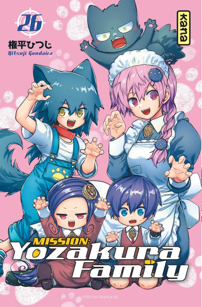 Couverture du livre « Mission: Yozakura family » de Hitsuji Gondaira, librairie Les Contes Infusés à Corte