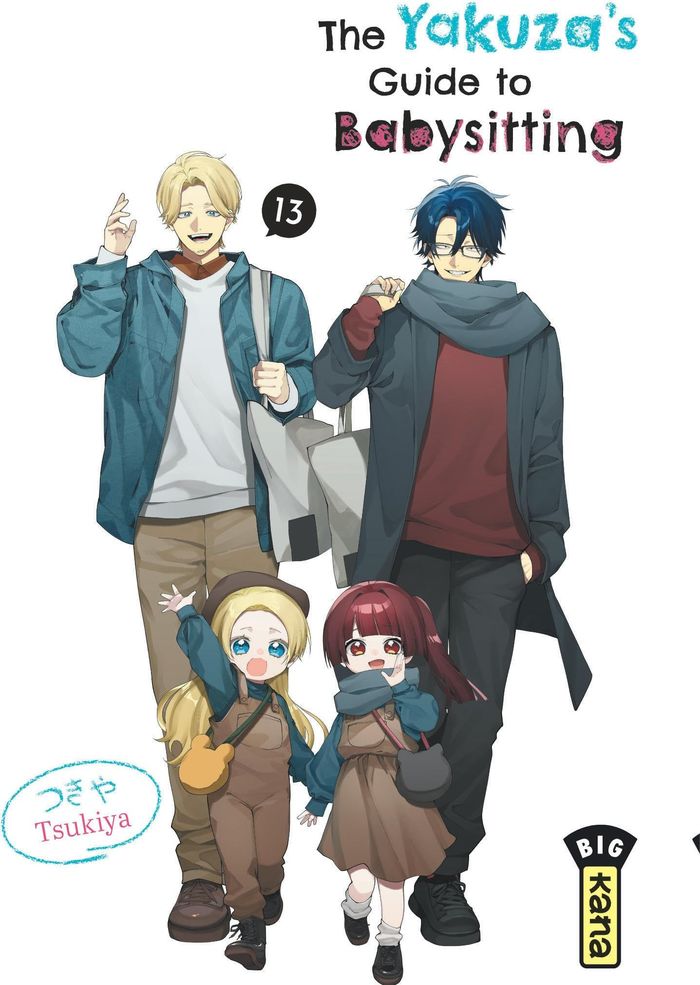 Couverture du livre « The yakuza's guide to babysitting » de Tsukiya, librairie Les Contes Infusés à Corte